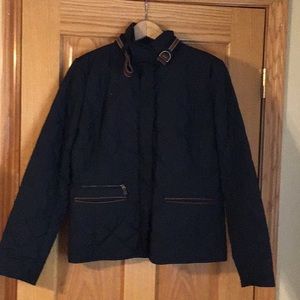 Black Quilted Lauren Jeans Co Ralph Lauren Jacket